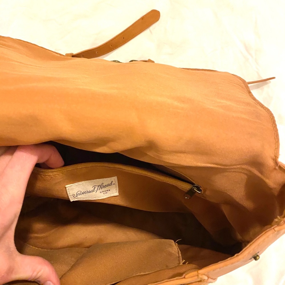 Universal Thread Brown And Cream Backpack - image 8